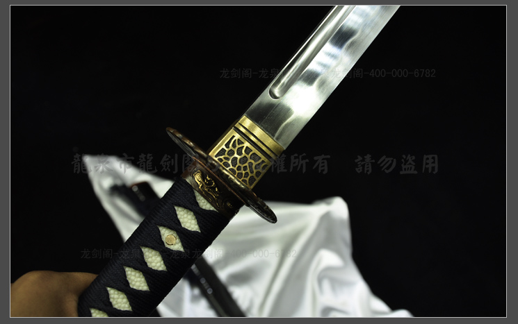 信浓鹈首造武士刀|百炼钢烧刃|(LJG-1273）| - 知名传统刀剑锻造品牌 